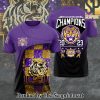 LSU Tigers Baseball 3D Full Printed Shirt – SEN5771