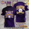 LSU Tigers Baseball 3D Full Printed Shirt – SEN5889