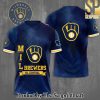 Major League Baseball Milwaukee Brewers 3D Full Printed Shirt – SEN6816