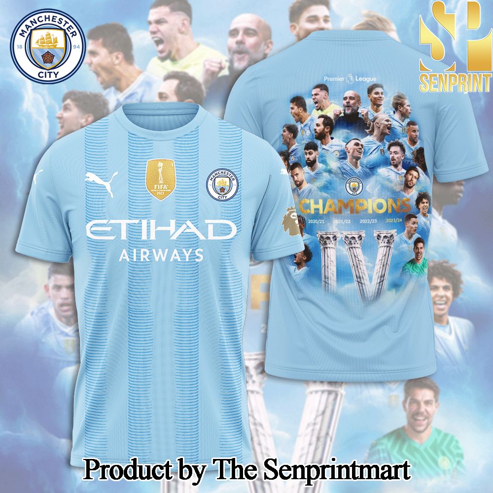 Manchester City 3D Full Printed Shirt – SEN5942