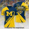 Michigan Wolverines Football 3D Full Printed Shirt – SEN3883