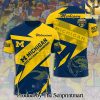 Michigan Wolverines Football 3D Full Printed Shirt – SEN4139