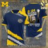 Michigan Wolverines Football 3D Full Printed Shirt – SEN4358