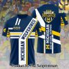 Michigan Wolverines Football 3D Full Printed Shirt – SEN4449