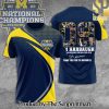 Michigan Wolverines Football 3D Full Printed Shirt – SEN4510