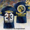 Michigan Wolverines Football 3D Full Printed Shirt – SEN4546