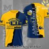 Michigan Wolverines Football 3D Full Printed Shirt – SEN4635