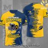 Michigan Wolverines Football 3D Full Printed Shirt – SEN4642