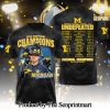 Michigan Wolverines Football 3D Full Printed Shirt – SEN4635