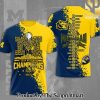 Michigan Wolverines Football 3D Full Printed Shirt – SEN4645