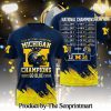 Michigan Wolverines Football 3D Full Printed Shirt – SEN4653