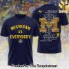 Michigan Wolverines Football 3D Full Printed Shirt – SEN4686