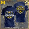 Michigan Wolverines Football 3D Full Printed Shirt – SEN4690