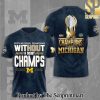 Michigan Wolverines Football 3D Full Printed Shirt – SEN4710