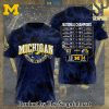 Michigan Wolverines Football 3D Full Printed Shirt – SEN4714