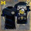 Michigan Wolverines Football 3D Full Printed Shirt – SEN4715