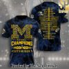 Michigan Wolverines Football 3D Full Printed Shirt – SEN4720