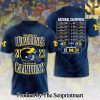 Michigan Wolverines Football 3D Full Printed Shirt – SEN4722