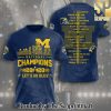 Michigan Wolverines Football 3D Full Printed Shirt – SEN4725