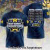 Michigan Wolverines Football 3D Full Printed Shirt – SEN4737