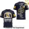 Michigan Wolverines Football 3D Full Printed Shirt – SEN4737