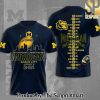 Michigan Wolverines Football 3D Full Printed Shirt – SEN4771