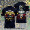 Michigan Wolverines Football 3D Full Printed Shirt – SEN4797