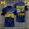 Michigan Wolverines Football 3D Full Printed Shirt – SEN4852