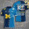 Michigan Wolverines Football 3D Full Printed Shirt – SEN4947