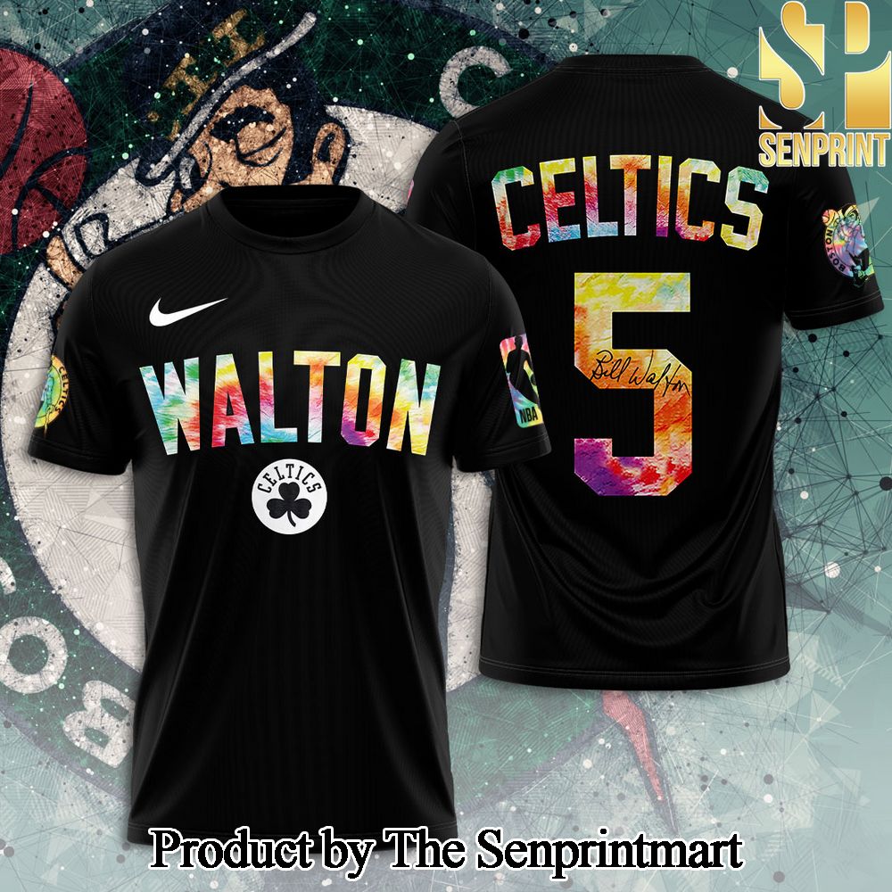 National Basketball Association Boston Celtics x Bill Walton 3D Full Printed Shirt – SEN2092