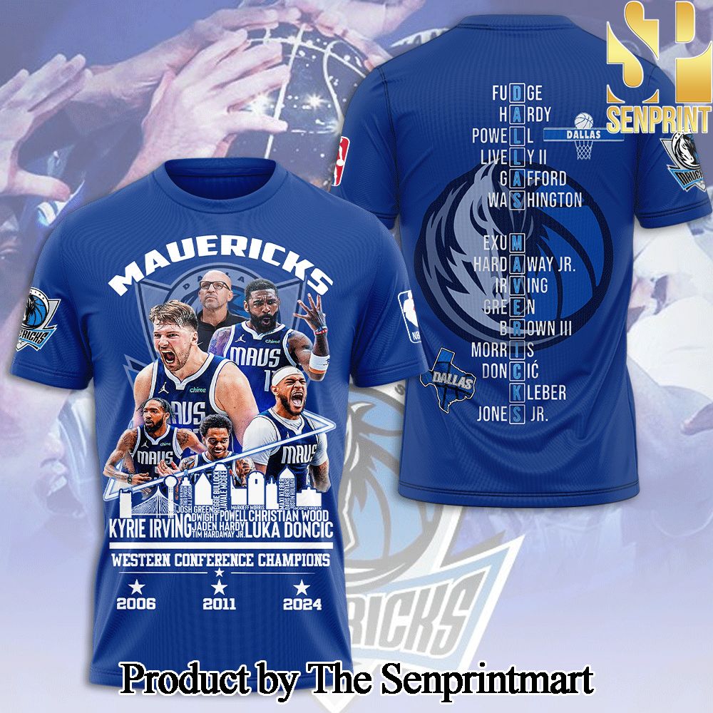 National Basketball Association Dallas Mavericks 3D Full Printed Shirt – SEN2318