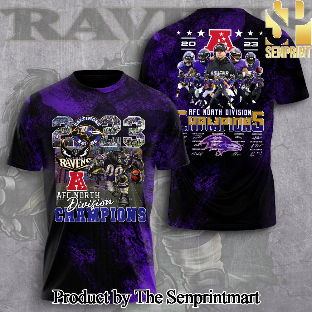 National Football League Baltimore Ravens 3D Full Printed Shirt – SEN4778