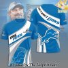 National Football League Detroit Lions 3D Full Printed Shirt – SEN4540