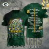 National Football League Green Bay Packers 3D Full Printed Shirt – SEN4592