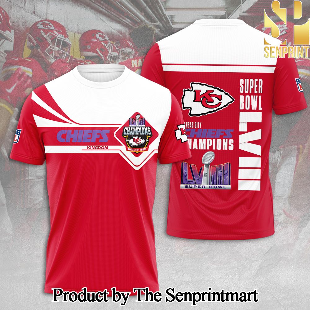 National Football League Kansas City Chiefs 3D Full Printed Shirt – SEN3409