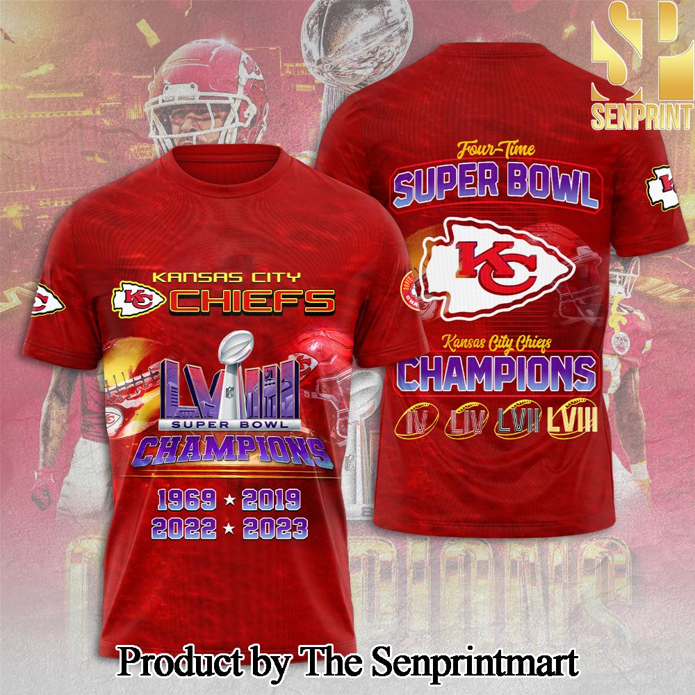 National Football League Kansas City Chiefs 3D Full Printed Shirt – SEN3659