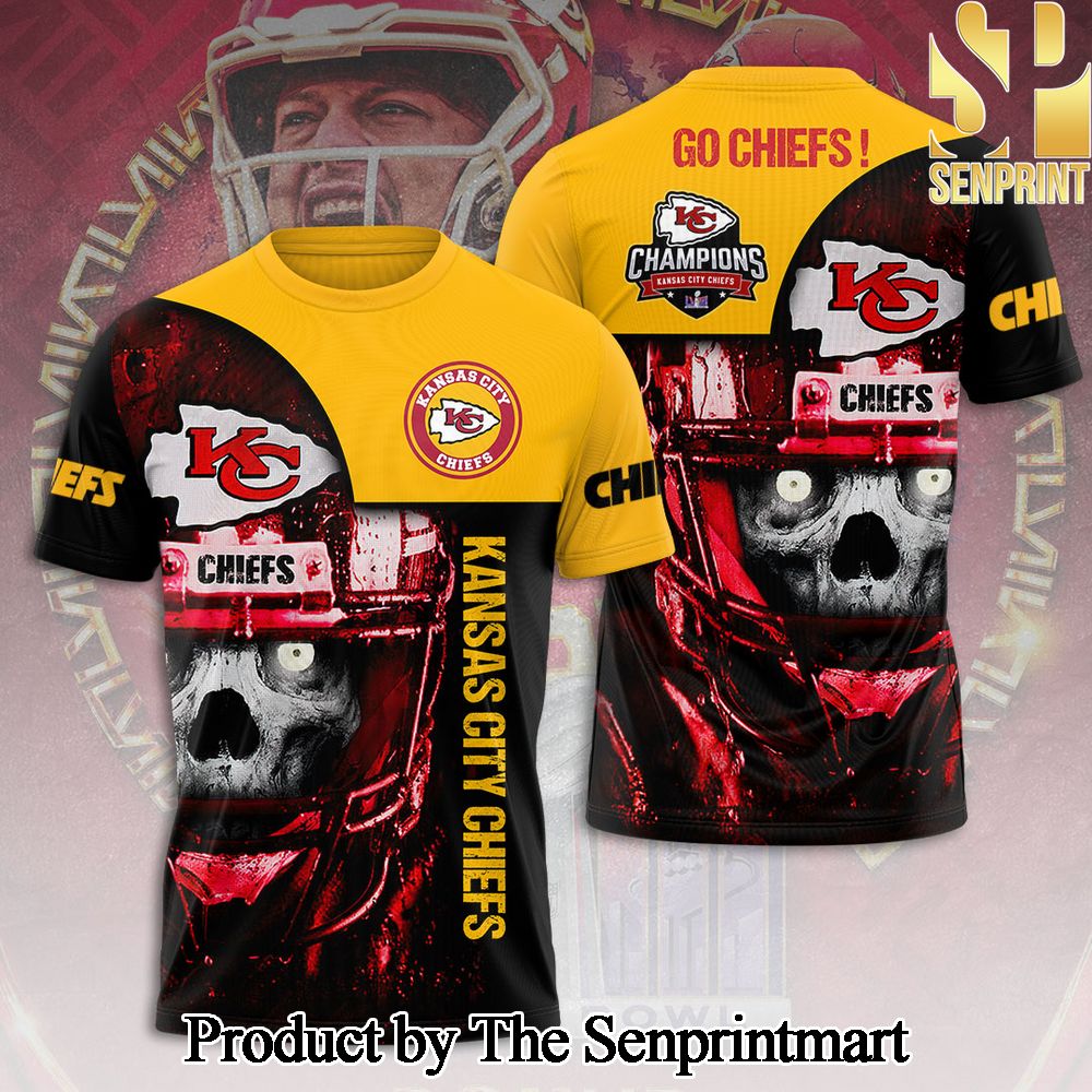 National Football League Kansas City Chiefs 3D Full Printed Shirt – SEN3746