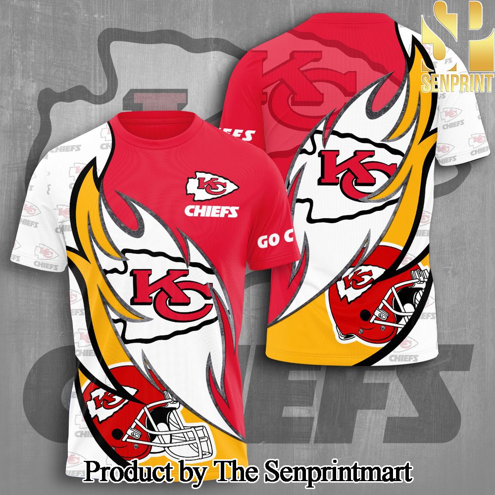 National Football League Kansas City Chiefs 3D Full Printed Shirt – SEN3854