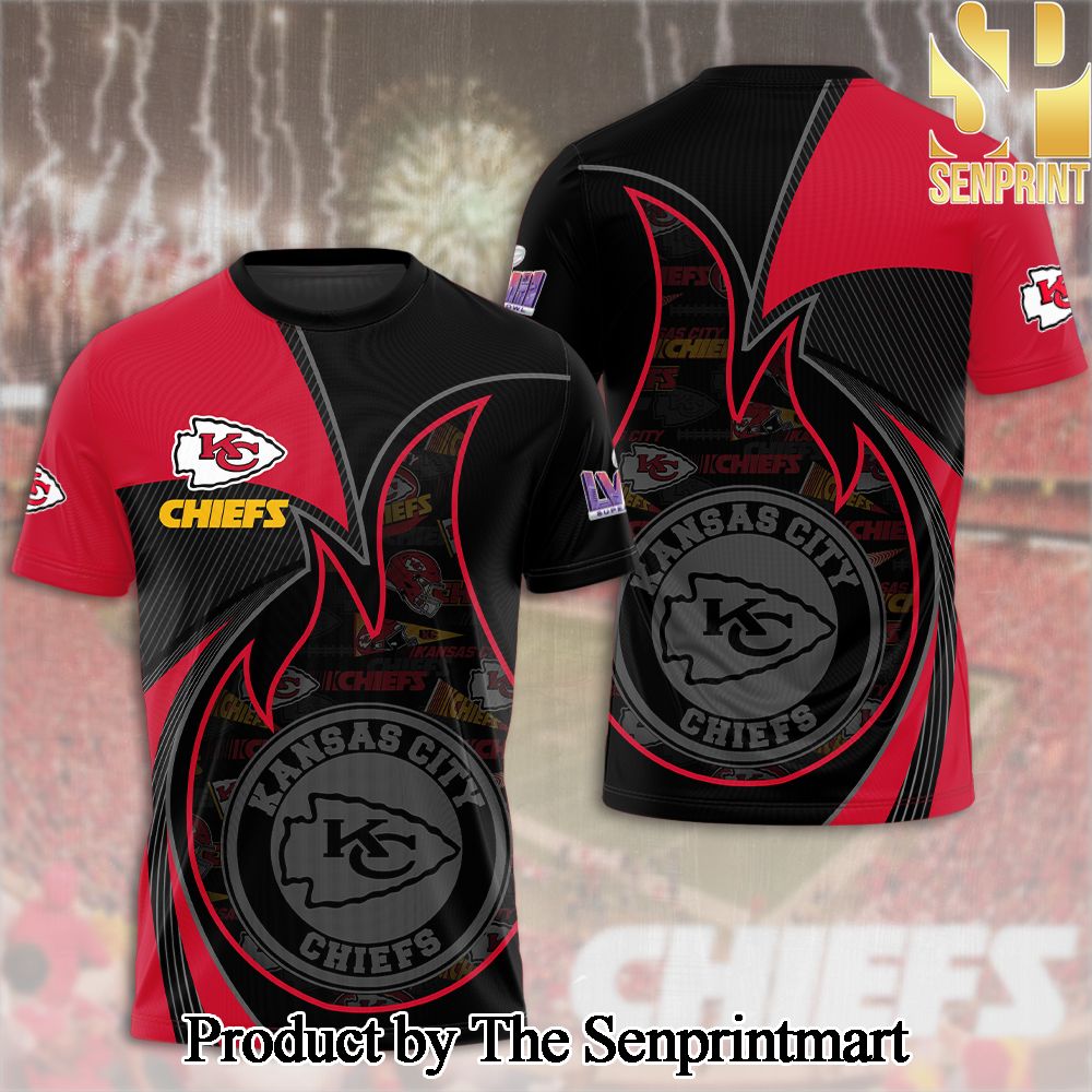 National Football League Kansas City Chiefs 3D Full Printed Shirt – SEN3871