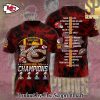 National Football League Kansas City Chiefs 3D Full Printed Shirt – SEN4464