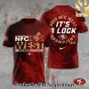 National Football League San Francisco 49ers 3D Full Printed Shirt – SEN4954