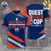 National Hockey League Edmonton Oilers 3D Full Printed Shirt – SEN2254