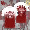 NCAA Oklahoma Sooners Women’s Softball 3D Full Printed Shirt – SEN2145