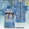 North Carolina Tar Heels Men’s Basketball 3D Full Printed Shirt – SEN3818