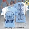 North Carolina Tar Heels Men’s Basketball 3D Full Printed Shirt – SEN4053