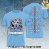 North Carolina Tar Heels Men’s Basketball 3D Full Printed Shirt – SEN4053