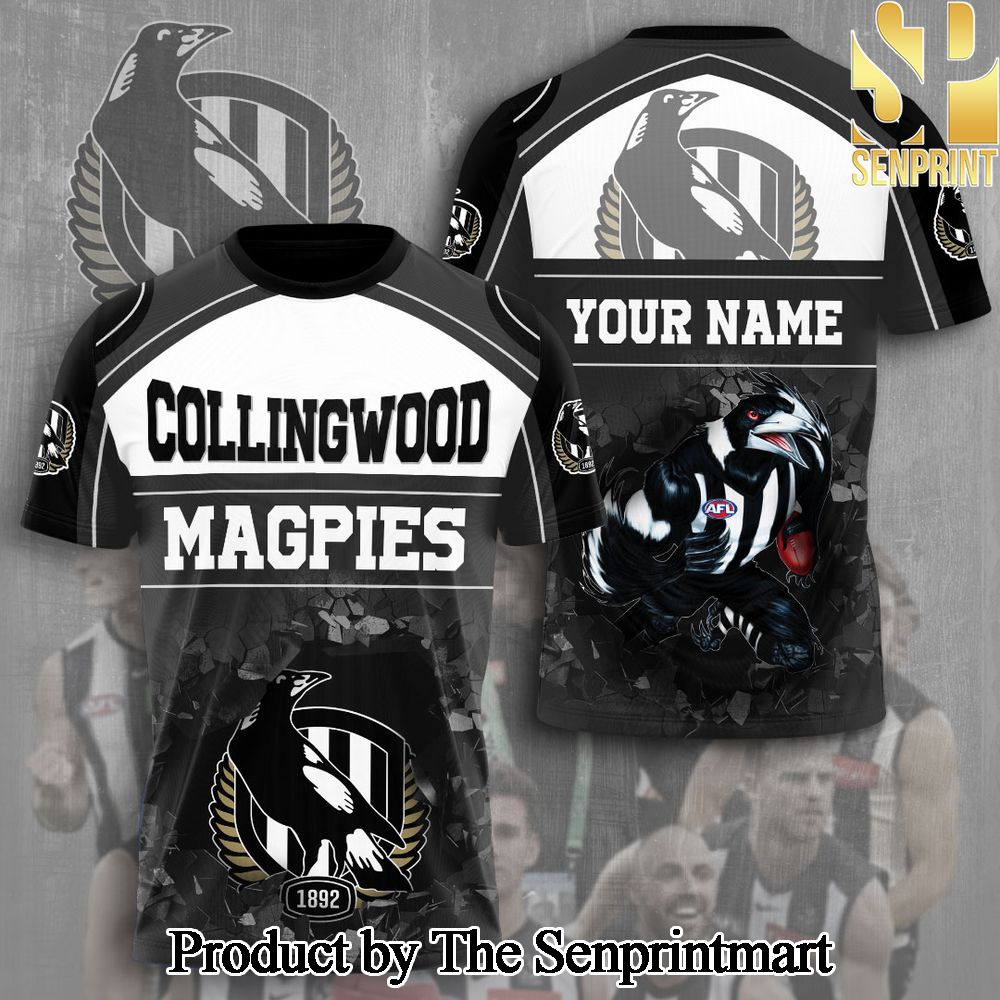 Personalized Collingwood FC 3D Full Printed Shirt – SEN5559