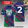 Personalized New Zealand Warriors 3D Full Printed Shirt – SEN4861