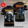 Personalized Rock Band Megadeth 3D Full Printed Shirt – SEN3008