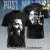 Post Malone 3D Full Printed Shirt – SEN5256